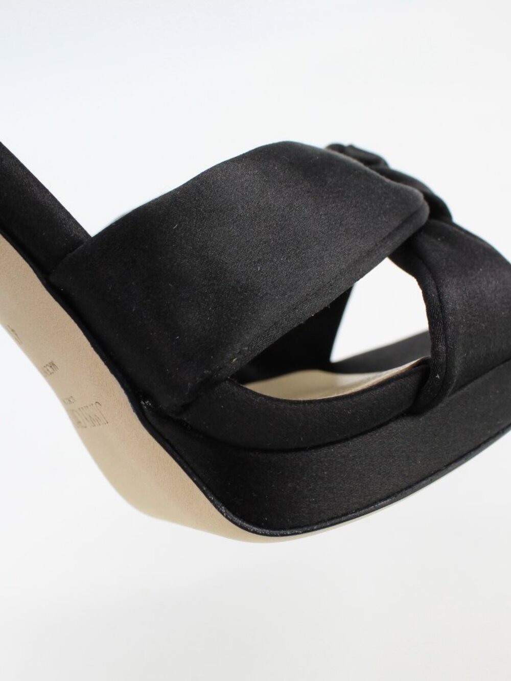 NEW JIMMY CHOO Rosie 120 Knotted Satin Sandals, Black, EUR 41 - Picture 13 of 16
